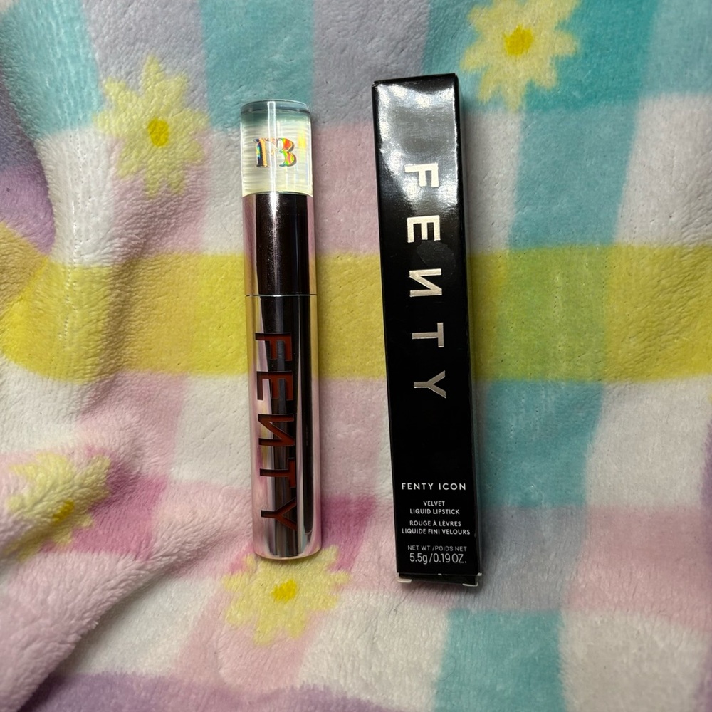 Fenty Beauty Icon Velvet Lipstick - FIYAPROOF Brand New in Box